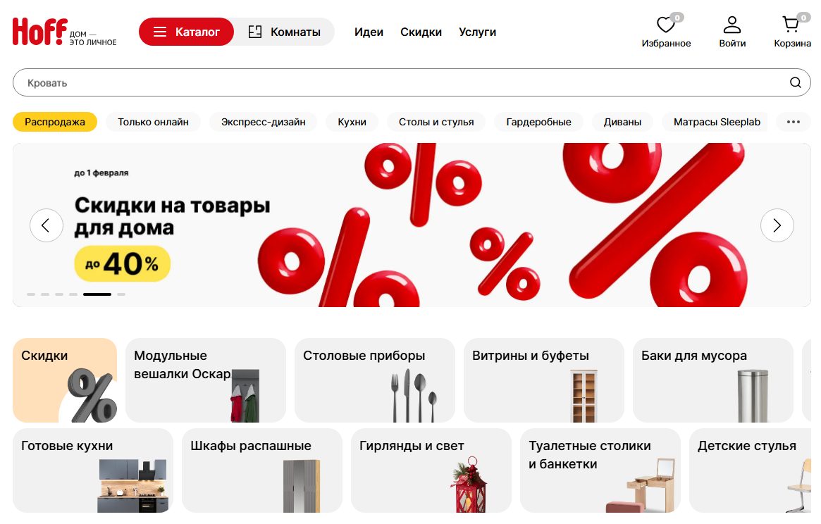 Сертификаты HOFF